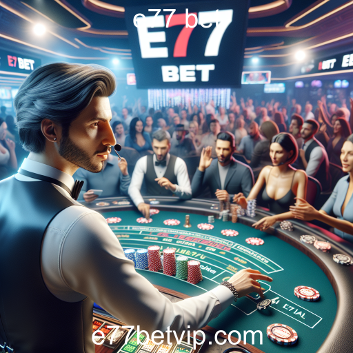 Descubra a Emoção do Cassino Ao Vivo no e77 bet